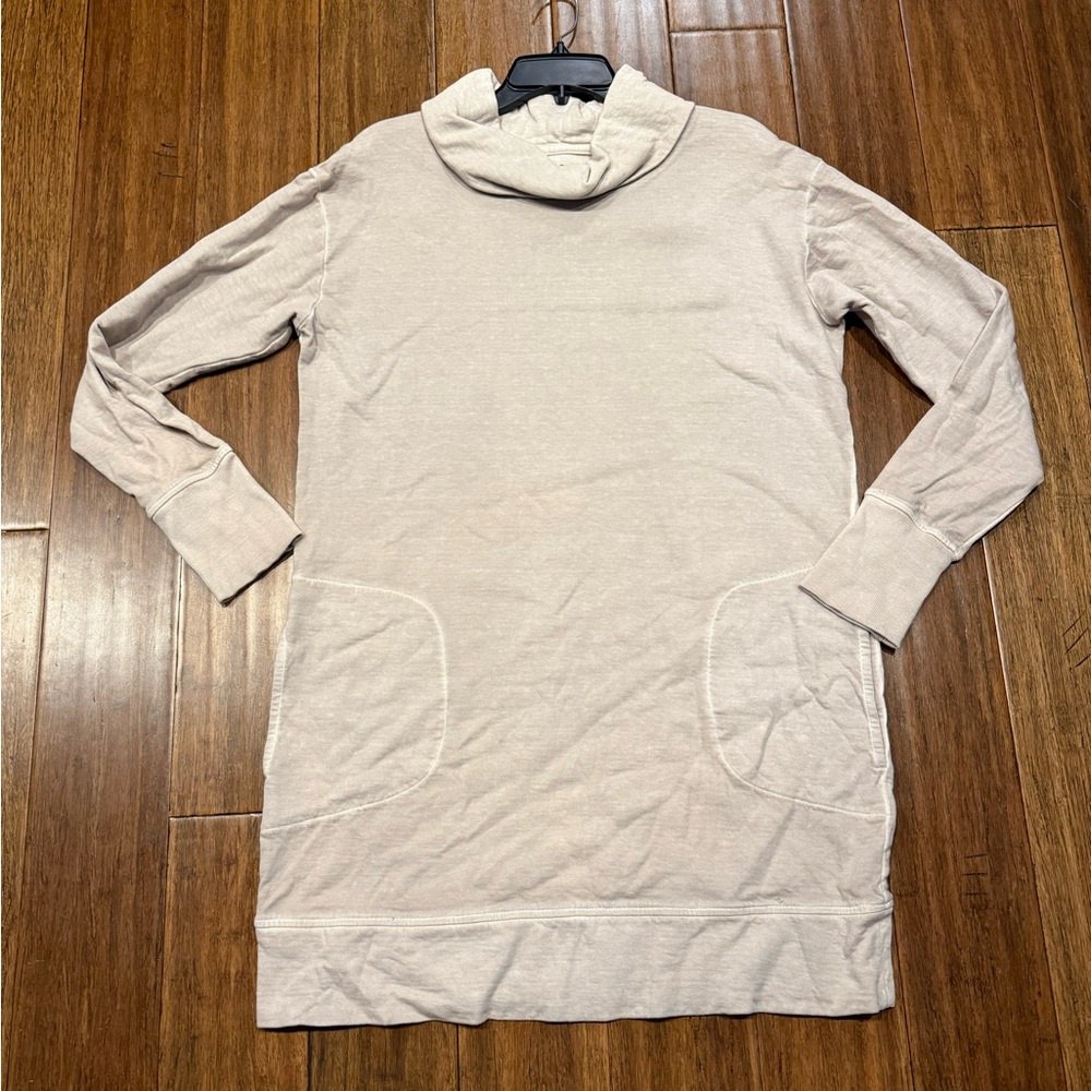 Athleta Cowl Neck Long Sleeve Dress